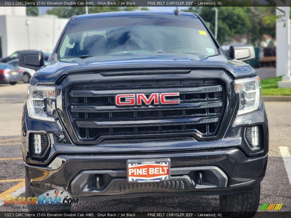 2021 GMC Sierra 1500 Elevation Double Cab 4WD Onyx Black / Jet Black Photo #2