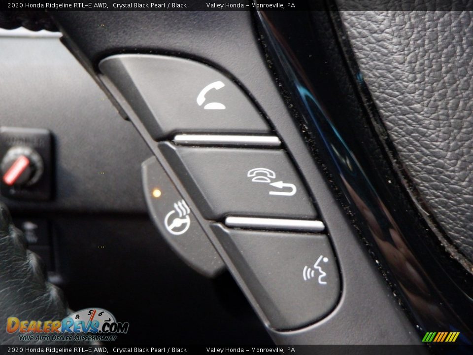 2020 Honda Ridgeline RTL-E AWD Crystal Black Pearl / Black Photo #30