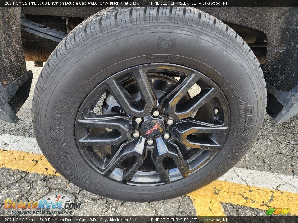 2021 GMC Sierra 1500 Elevation Double Cab 4WD Wheel Photo #6