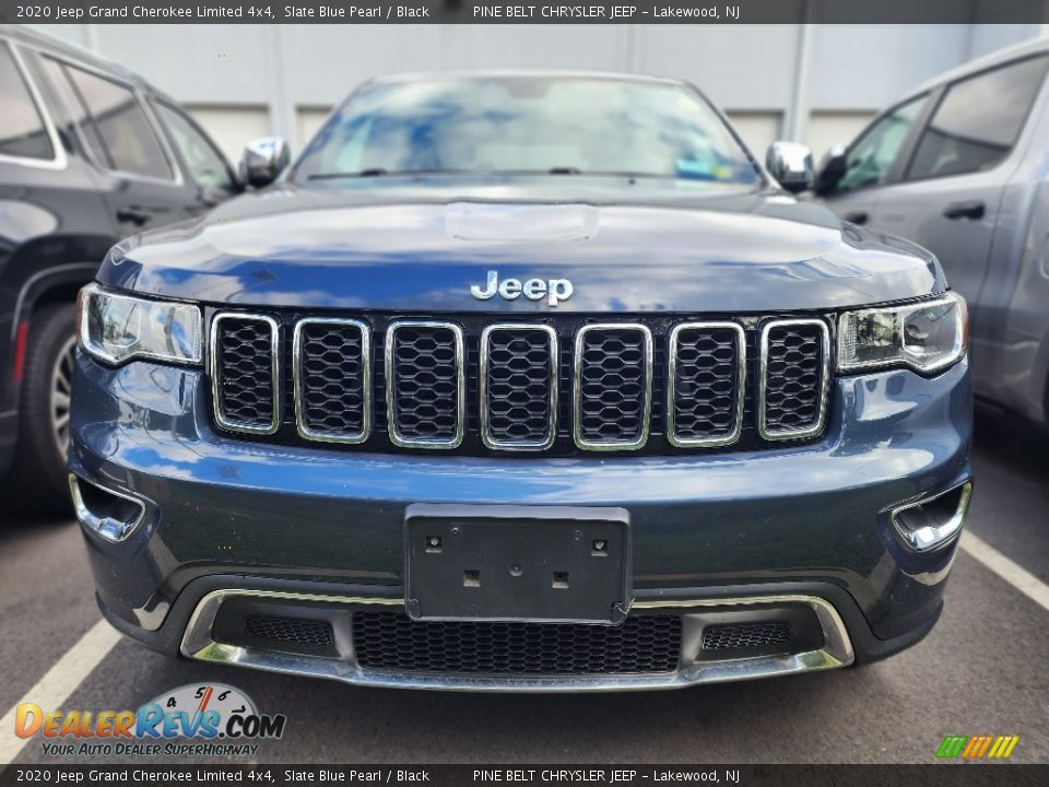 2020 Jeep Grand Cherokee Limited 4x4 Slate Blue Pearl / Black Photo #2
