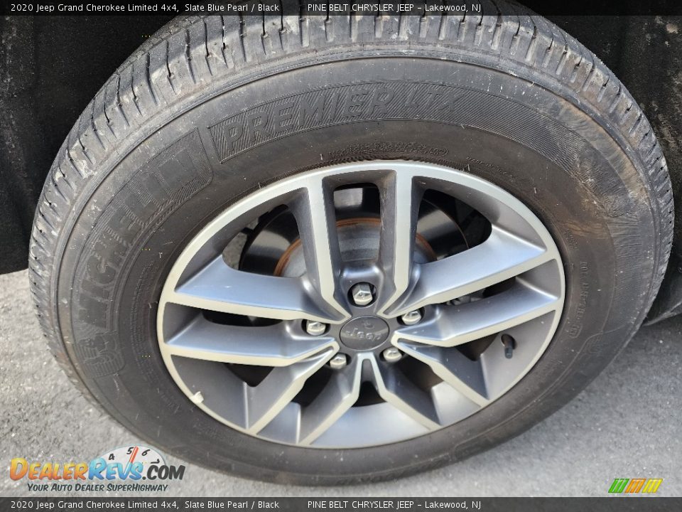 2020 Jeep Grand Cherokee Limited 4x4 Slate Blue Pearl / Black Photo #6