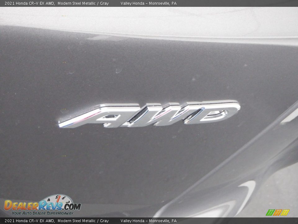 2021 Honda CR-V EX AWD Modern Steel Metallic / Gray Photo #6