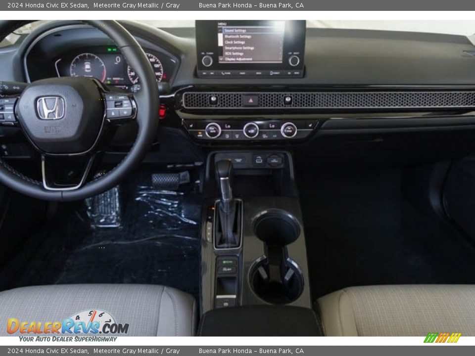 Dashboard of 2024 Honda Civic EX Sedan Photo #17