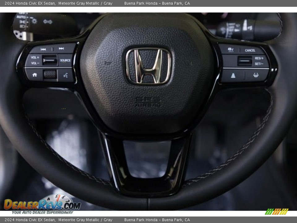 2024 Honda Civic EX Sedan Steering Wheel Photo #19