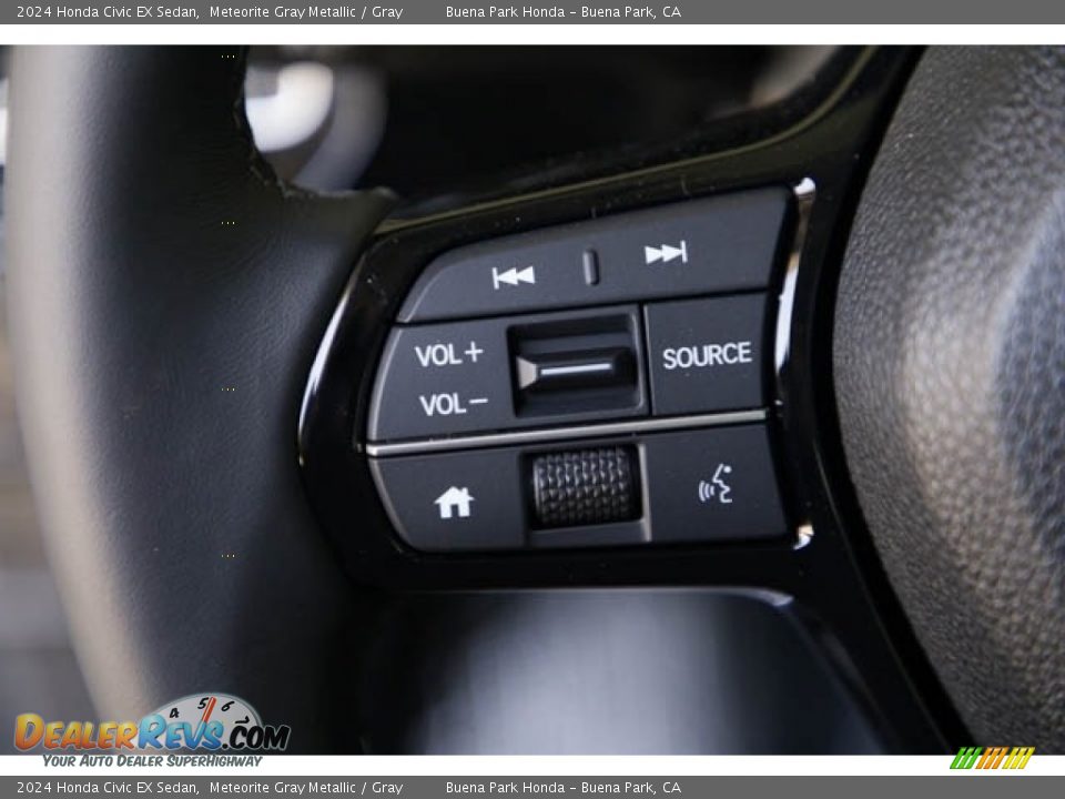 2024 Honda Civic EX Sedan Steering Wheel Photo #20