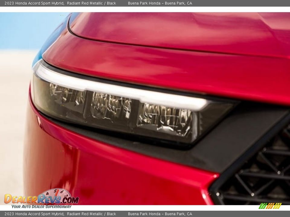 2023 Honda Accord Sport Hybrid Radiant Red Metallic / Black Photo #4