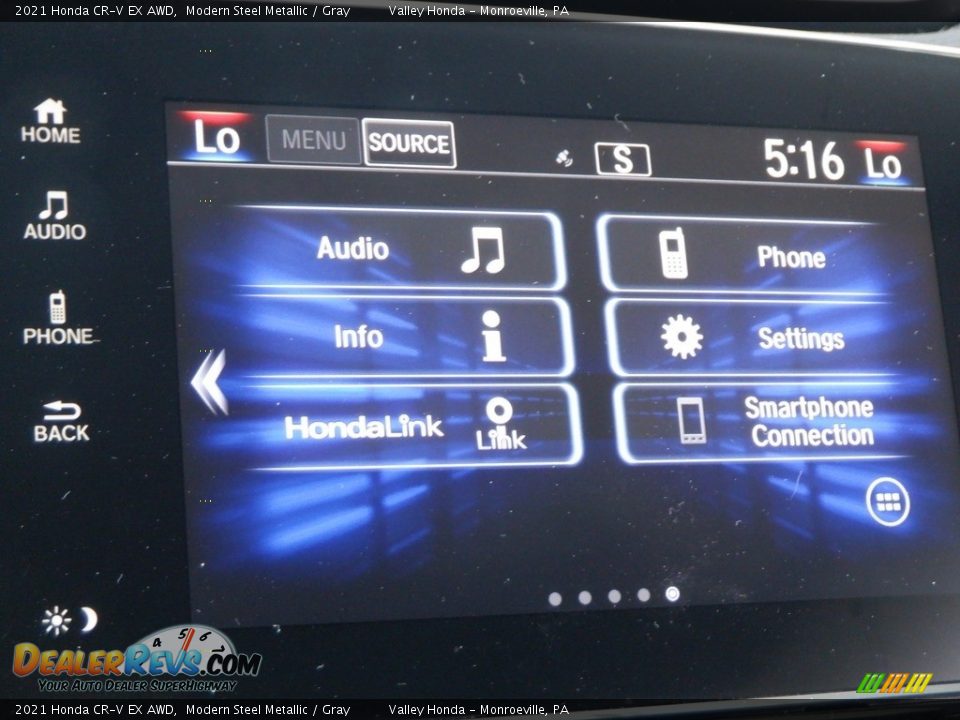 Controls of 2021 Honda CR-V EX AWD Photo #18