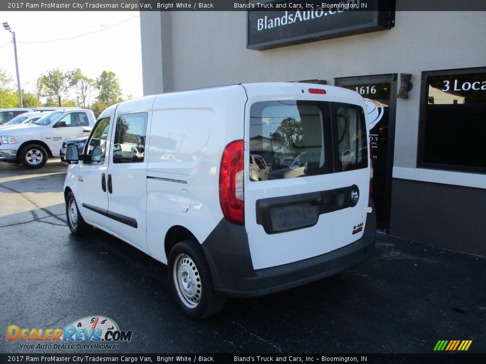 2017 Ram ProMaster City Tradesman Cargo Van Bright White / Black Photo #3