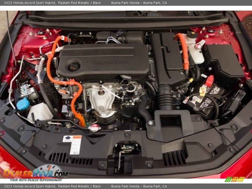 2023 Honda Accord Sport Hybrid 2.0 Liter DOHC 16-Valve VTC 4 Cylinder Gasoline/Electric Hybrid Engine Photo #11