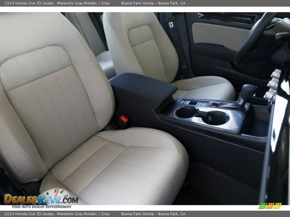 Front Seat of 2024 Honda Civic EX Sedan Photo #30