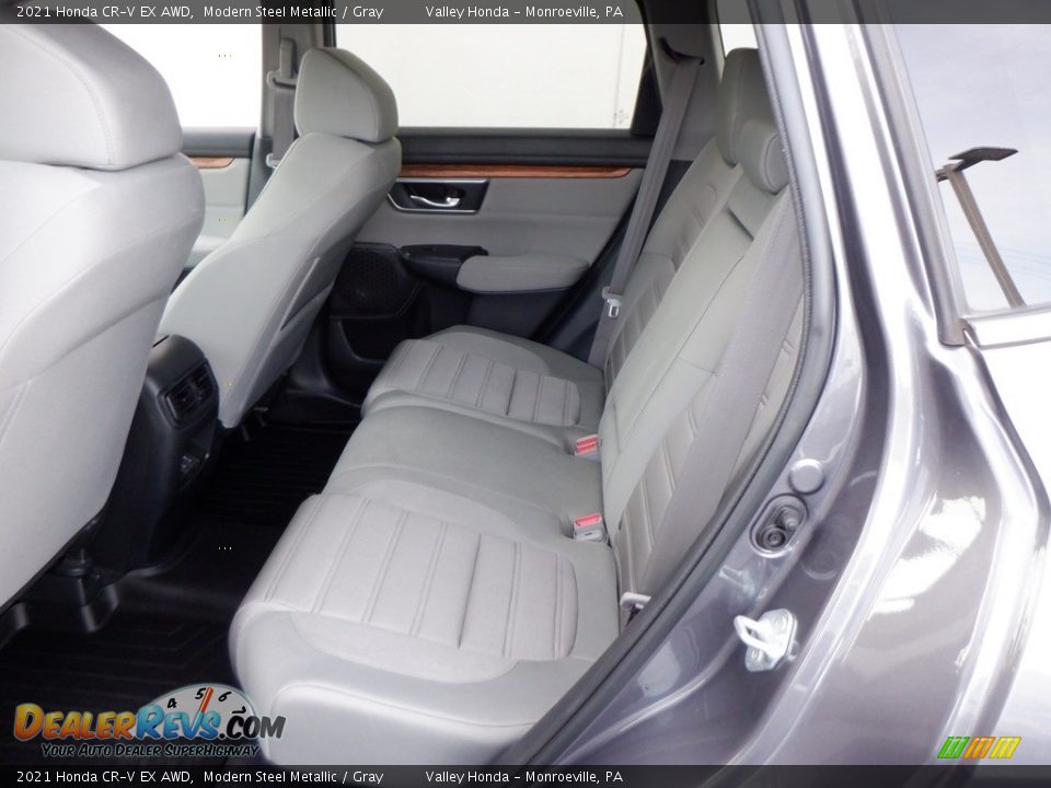 Rear Seat of 2021 Honda CR-V EX AWD Photo #29