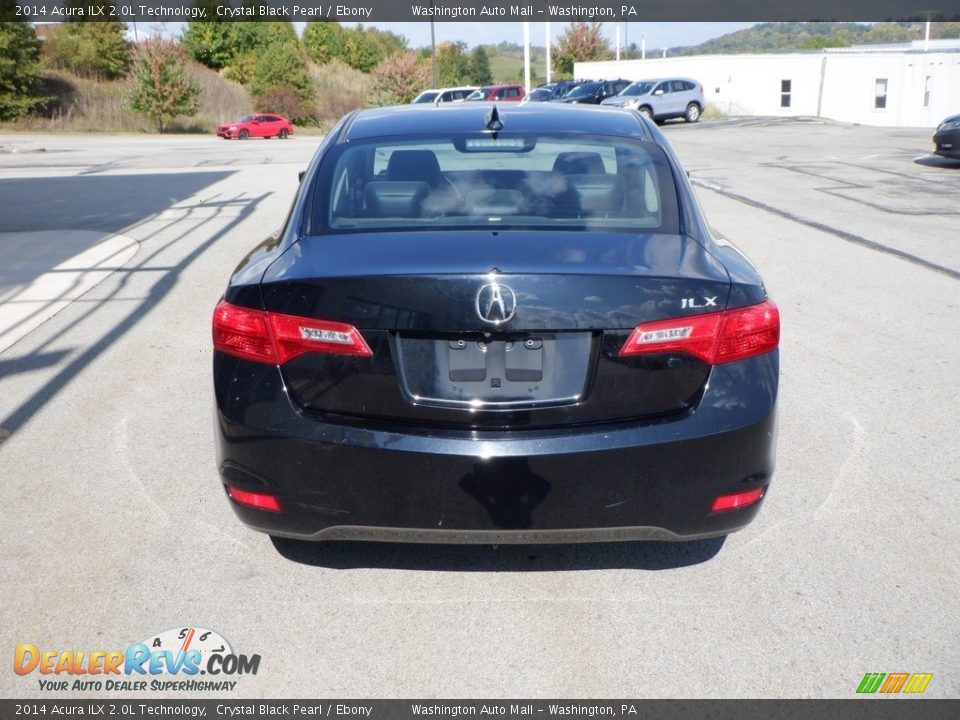 2014 Acura ILX 2.0L Technology Crystal Black Pearl / Ebony Photo #17