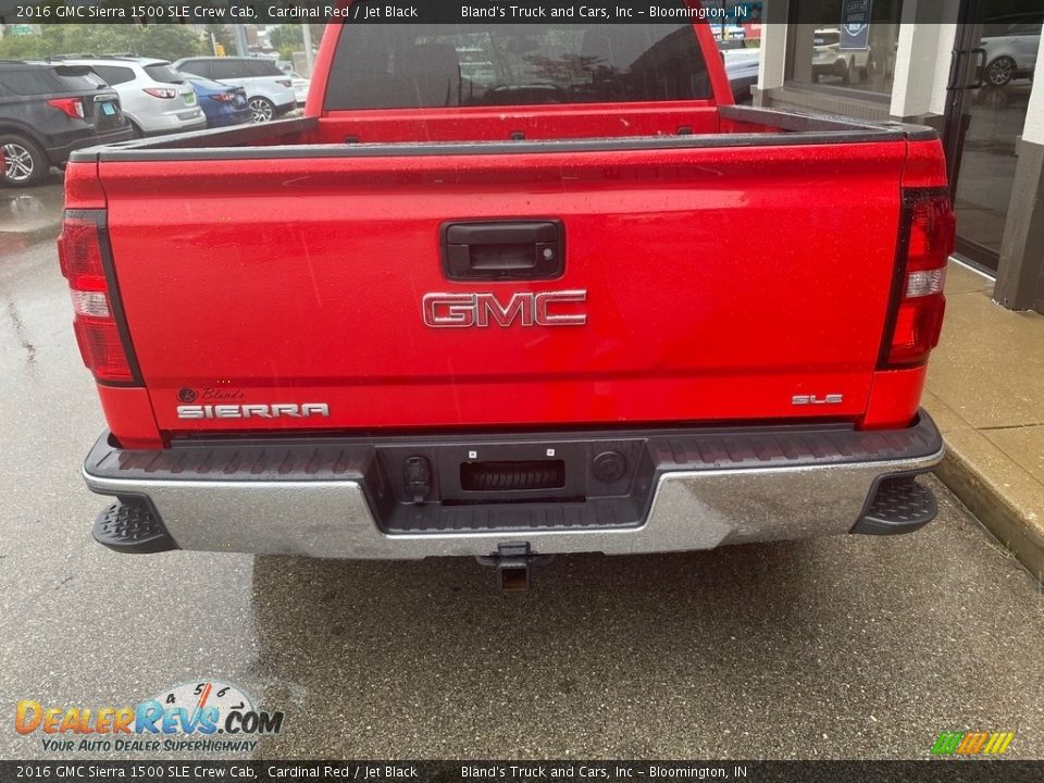 2016 GMC Sierra 1500 SLE Crew Cab Cardinal Red / Jet Black Photo #4