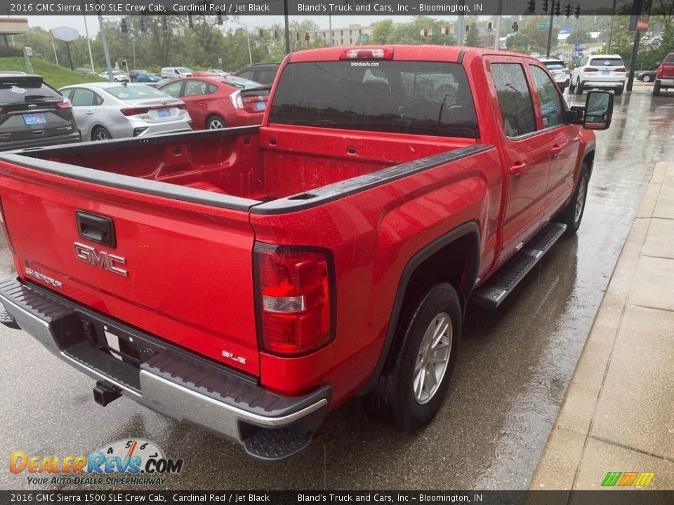 2016 GMC Sierra 1500 SLE Crew Cab Cardinal Red / Jet Black Photo #5