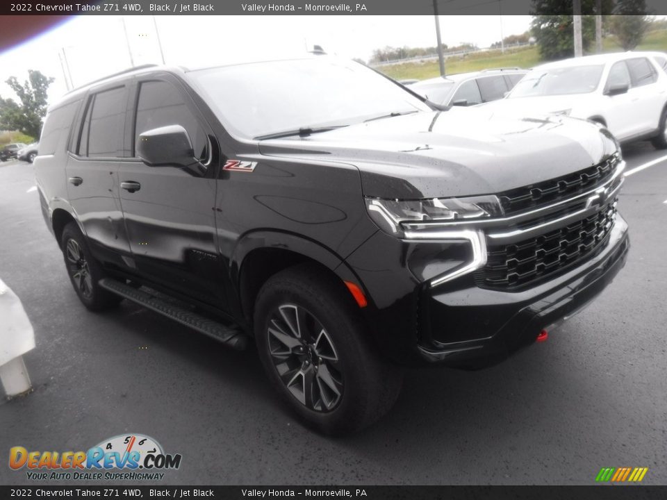 2022 Chevrolet Tahoe Z71 4WD Black / Jet Black Photo #6