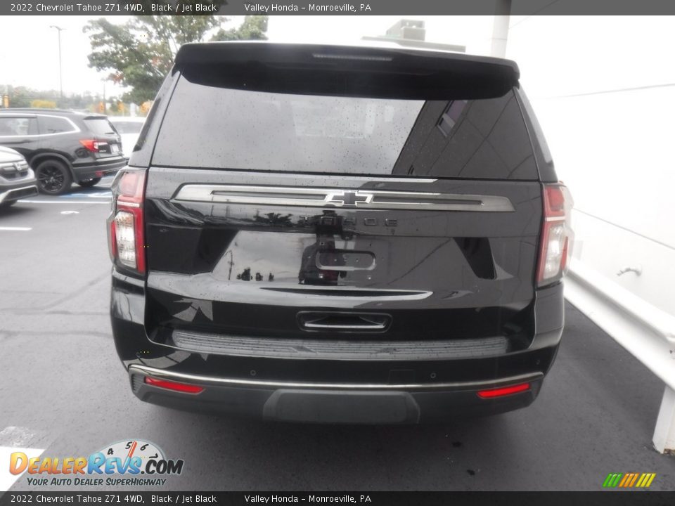 2022 Chevrolet Tahoe Z71 4WD Black / Jet Black Photo #8