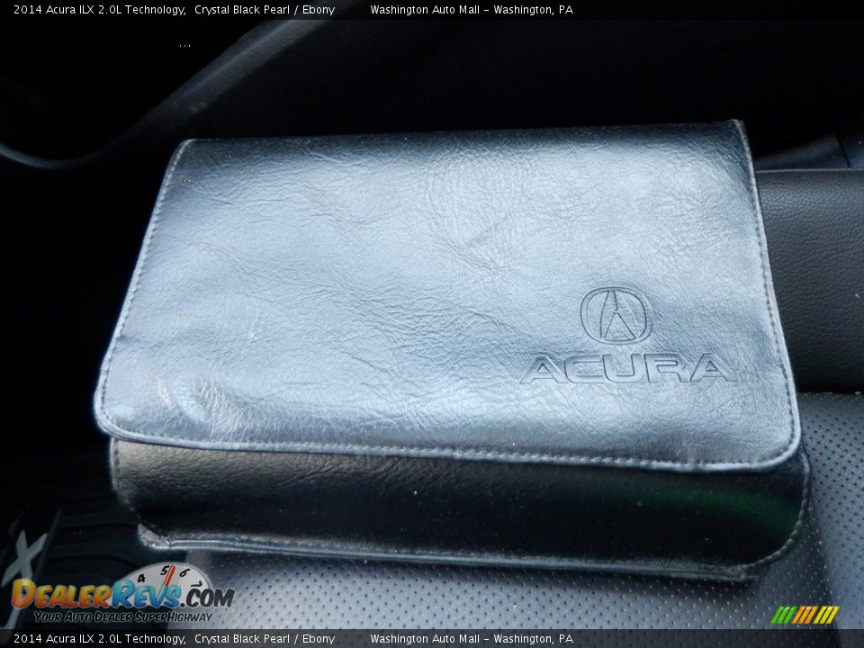2014 Acura ILX 2.0L Technology Crystal Black Pearl / Ebony Photo #31