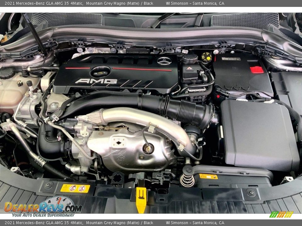 2021 Mercedes-Benz GLA AMG 35 4Matic 2.0 Liter Turbocharged DOHC 16-Valve VVT 4 Cylinder Engine Photo #9