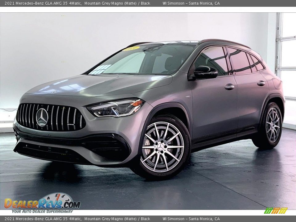 Mountain Grey Magno (Matte) 2021 Mercedes-Benz GLA AMG 35 4Matic Photo #12