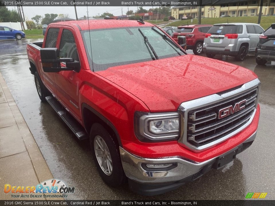 2016 GMC Sierra 1500 SLE Crew Cab Cardinal Red / Jet Black Photo #29