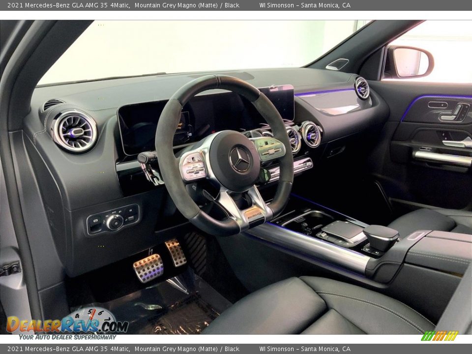 Black Interior - 2021 Mercedes-Benz GLA AMG 35 4Matic Photo #14