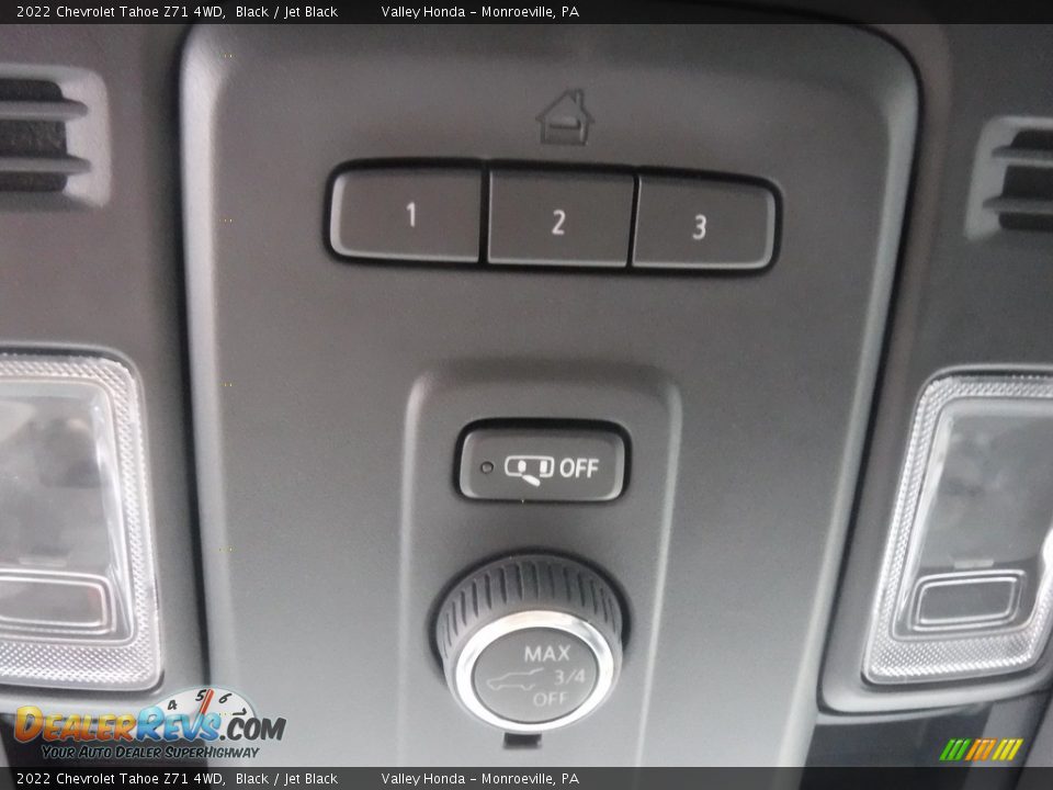 2022 Chevrolet Tahoe Z71 4WD Black / Jet Black Photo #27