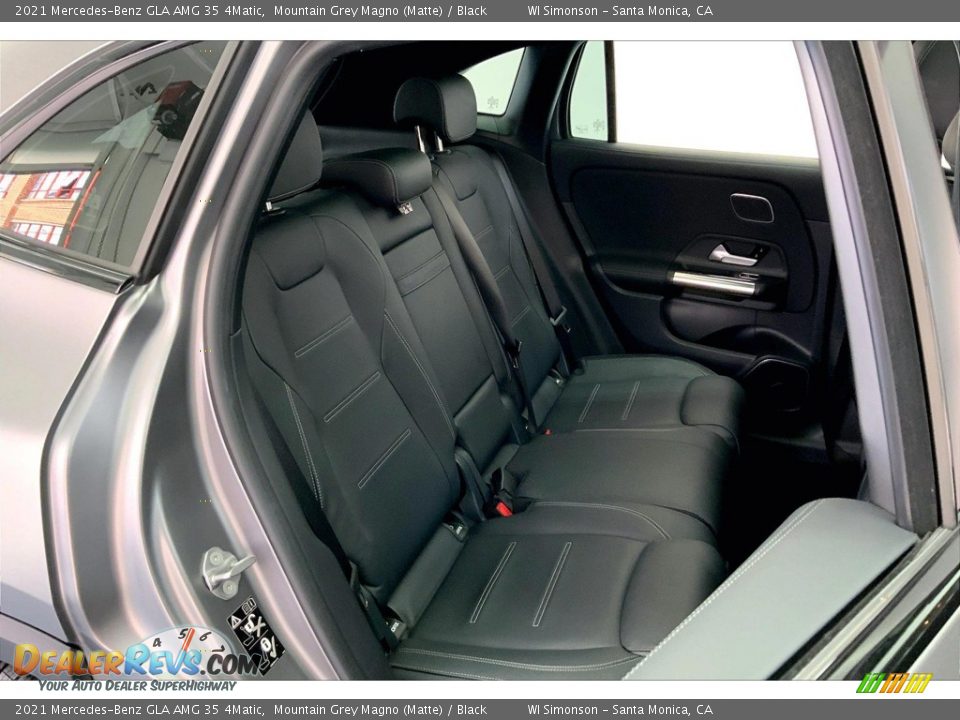 Rear Seat of 2021 Mercedes-Benz GLA AMG 35 4Matic Photo #19