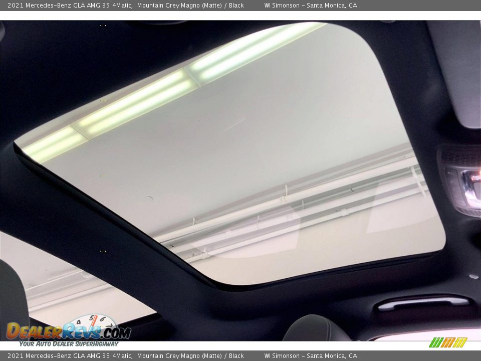 Sunroof of 2021 Mercedes-Benz GLA AMG 35 4Matic Photo #25