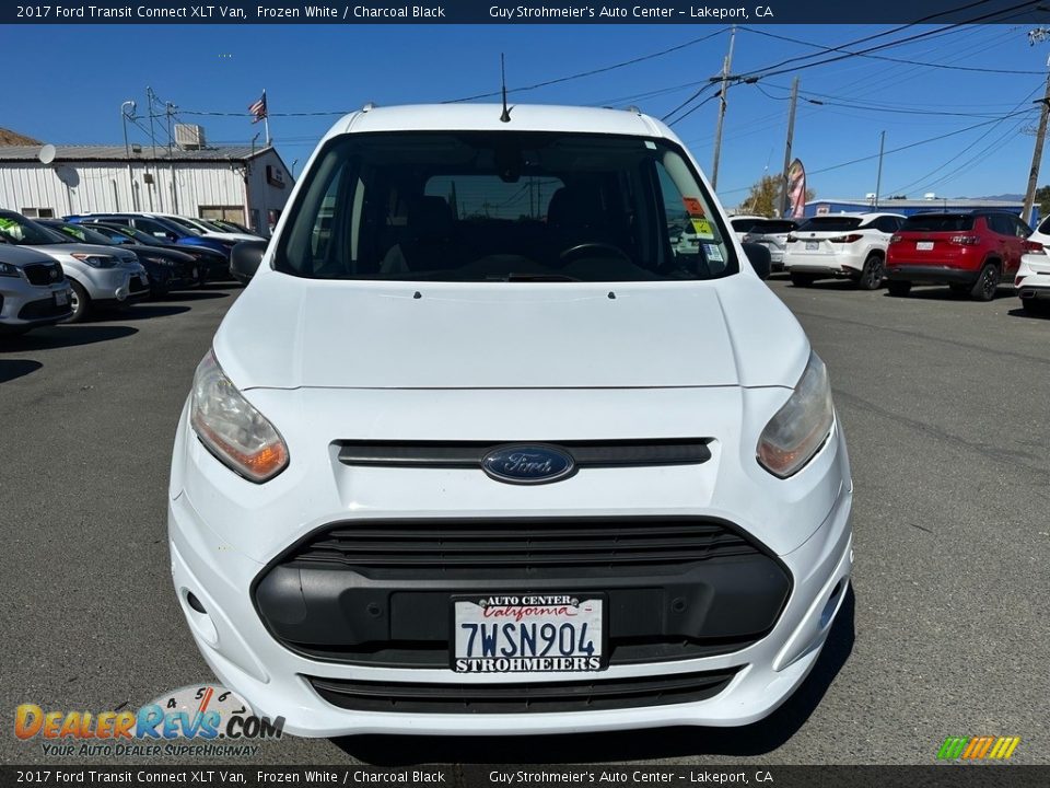 2017 Ford Transit Connect XLT Van Frozen White / Charcoal Black Photo #2