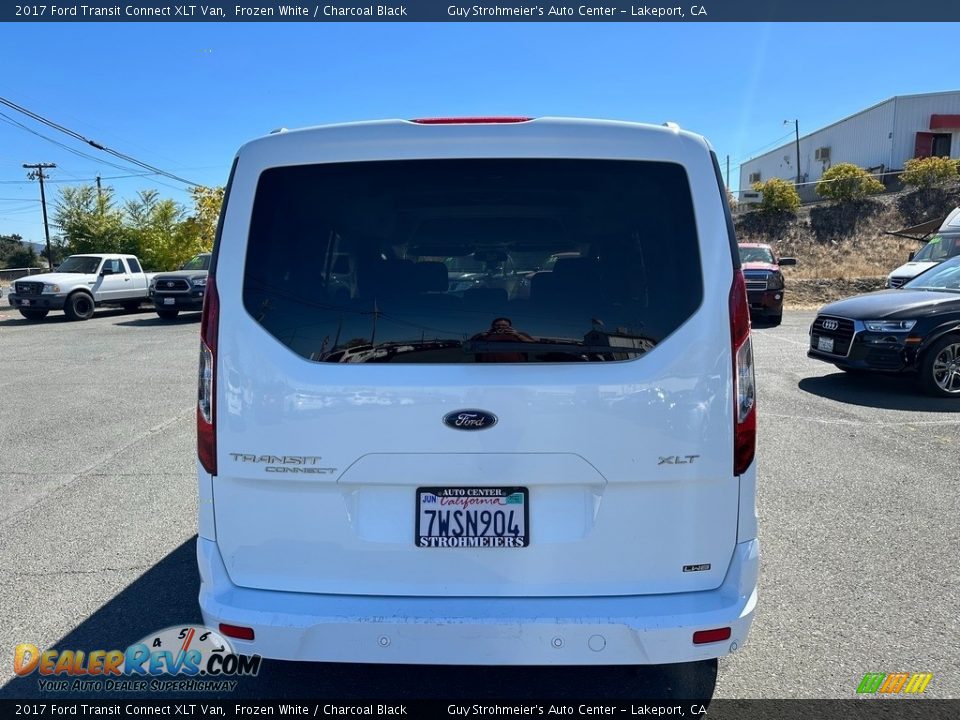 2017 Ford Transit Connect XLT Van Frozen White / Charcoal Black Photo #5