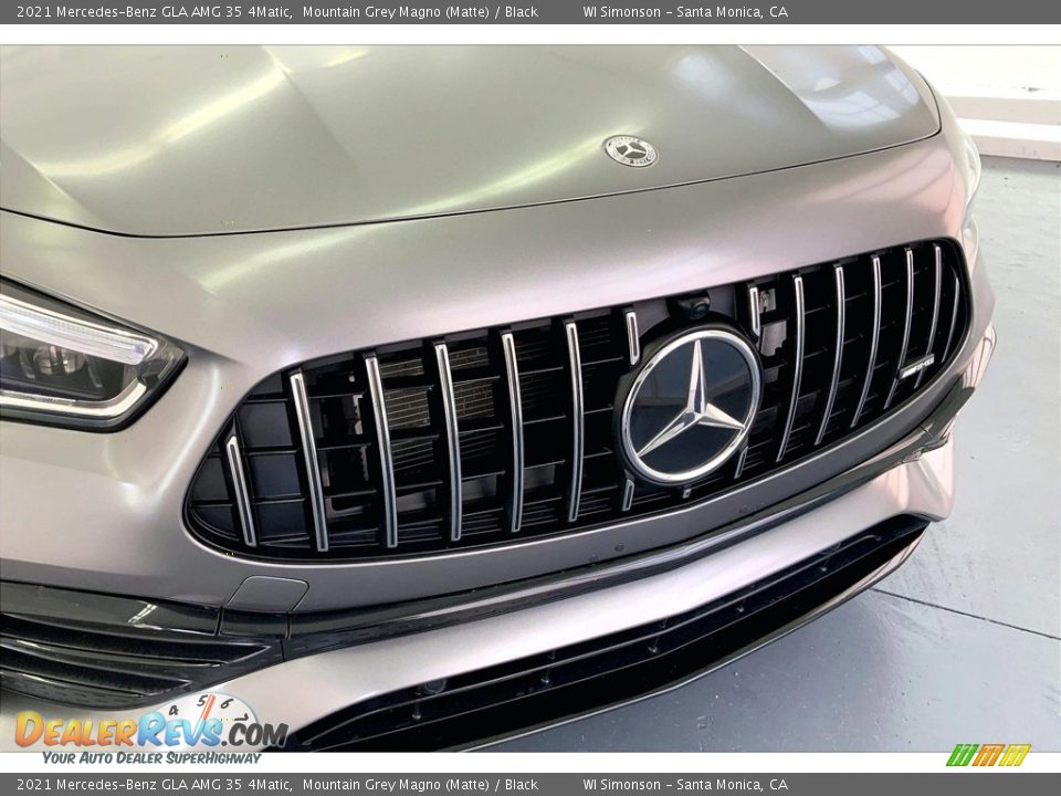 2021 Mercedes-Benz GLA AMG 35 4Matic Mountain Grey Magno (Matte) / Black Photo #30