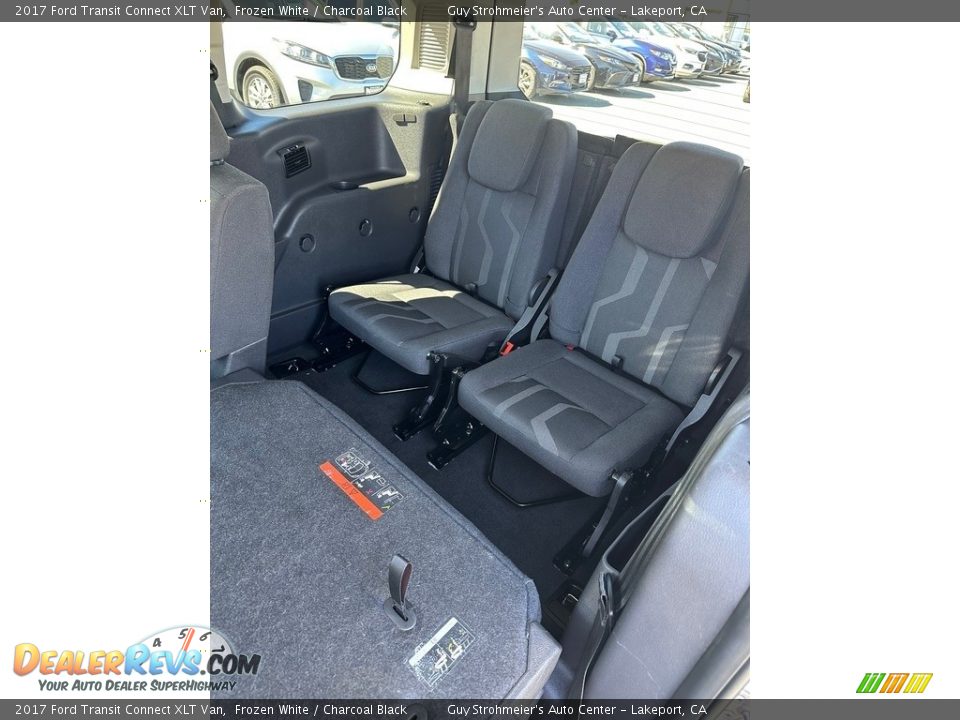 2017 Ford Transit Connect XLT Van Frozen White / Charcoal Black Photo #14