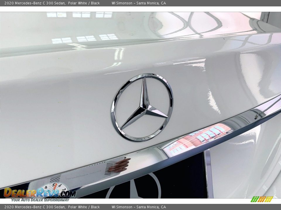 2020 Mercedes-Benz C 300 Sedan Polar White / Black Photo #7