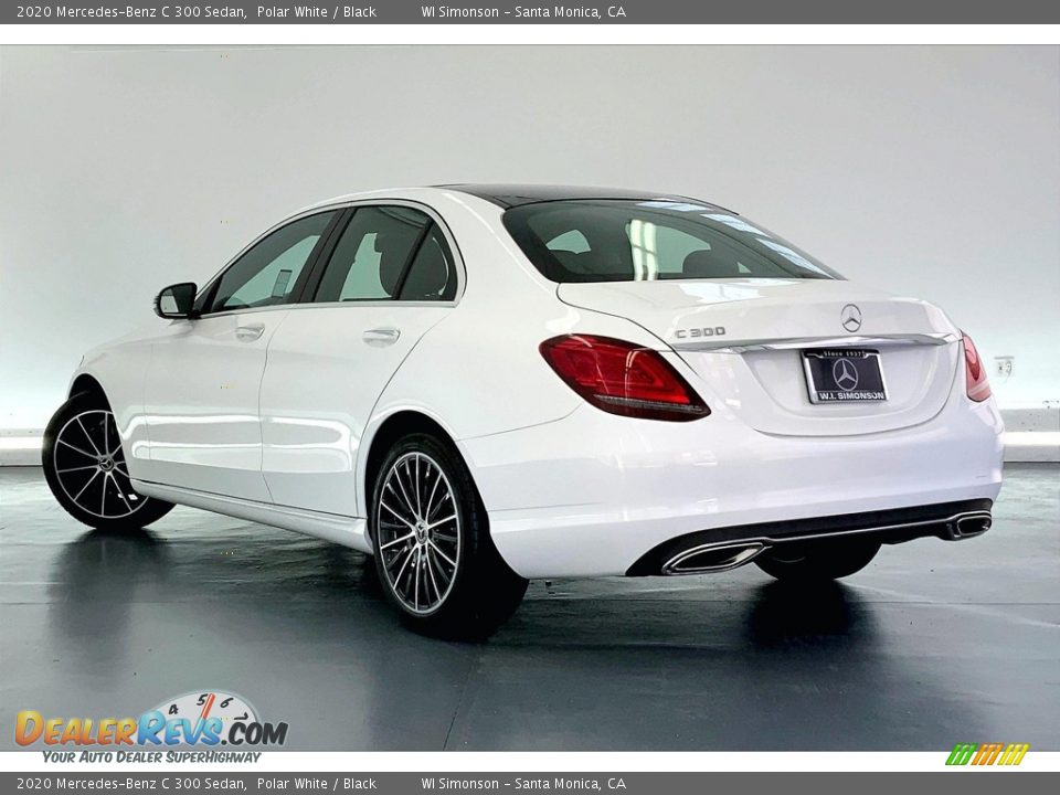 2020 Mercedes-Benz C 300 Sedan Polar White / Black Photo #10