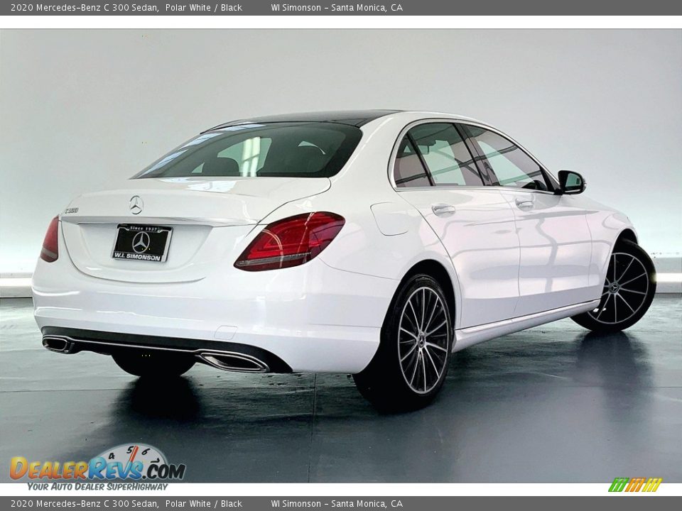 2020 Mercedes-Benz C 300 Sedan Polar White / Black Photo #13