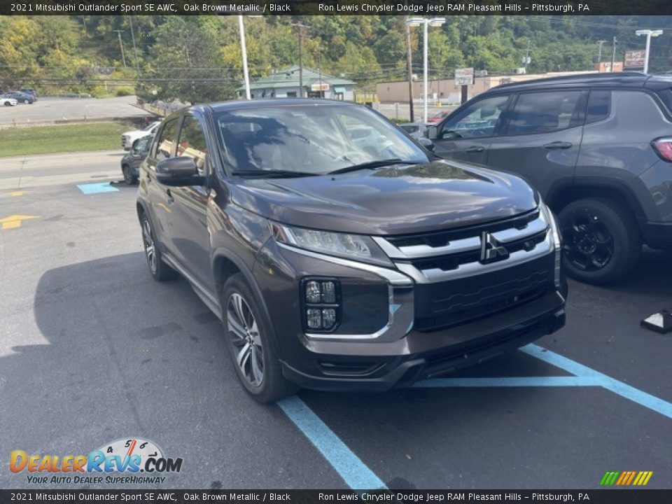 2021 Mitsubishi Outlander Sport SE AWC Oak Brown Metallic / Black Photo #2