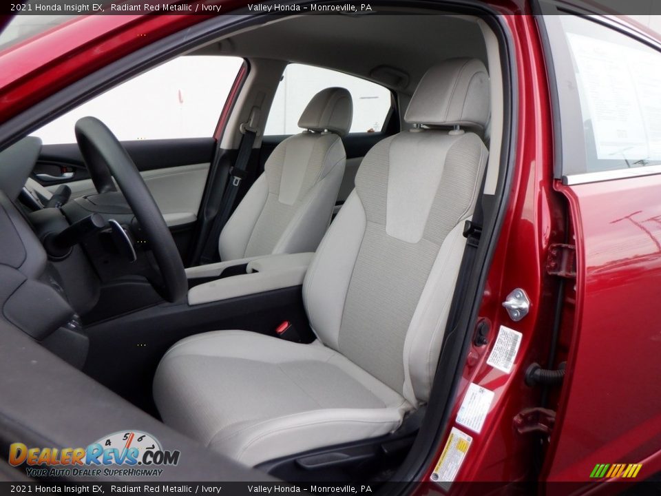 Front Seat of 2021 Honda Insight EX Photo #13