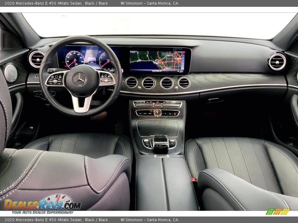 2020 Mercedes-Benz E 450 4Matic Sedan Black / Black Photo #15