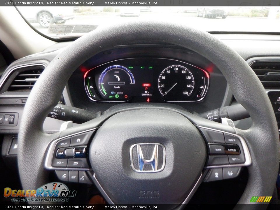 2021 Honda Insight EX Steering Wheel Photo #19