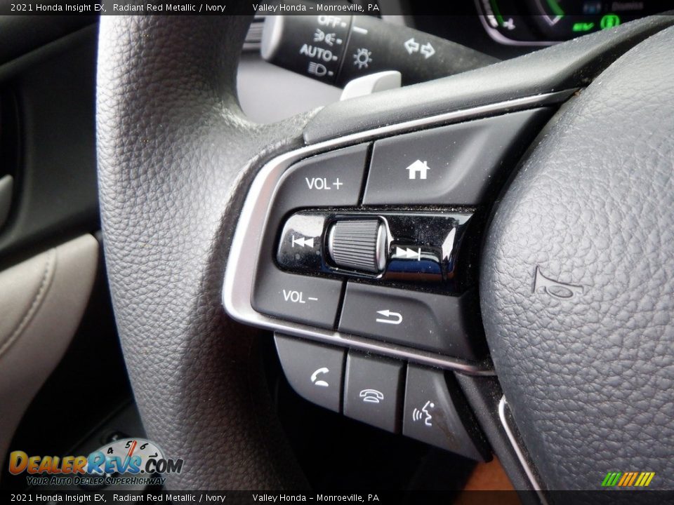2021 Honda Insight EX Steering Wheel Photo #20