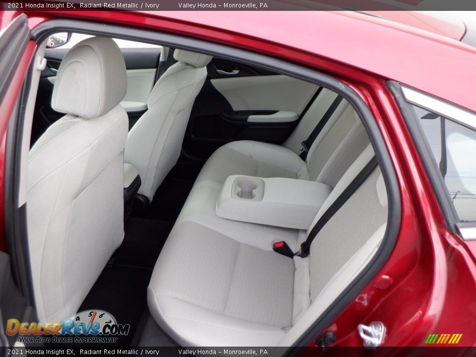 Rear Seat of 2021 Honda Insight EX Photo #23