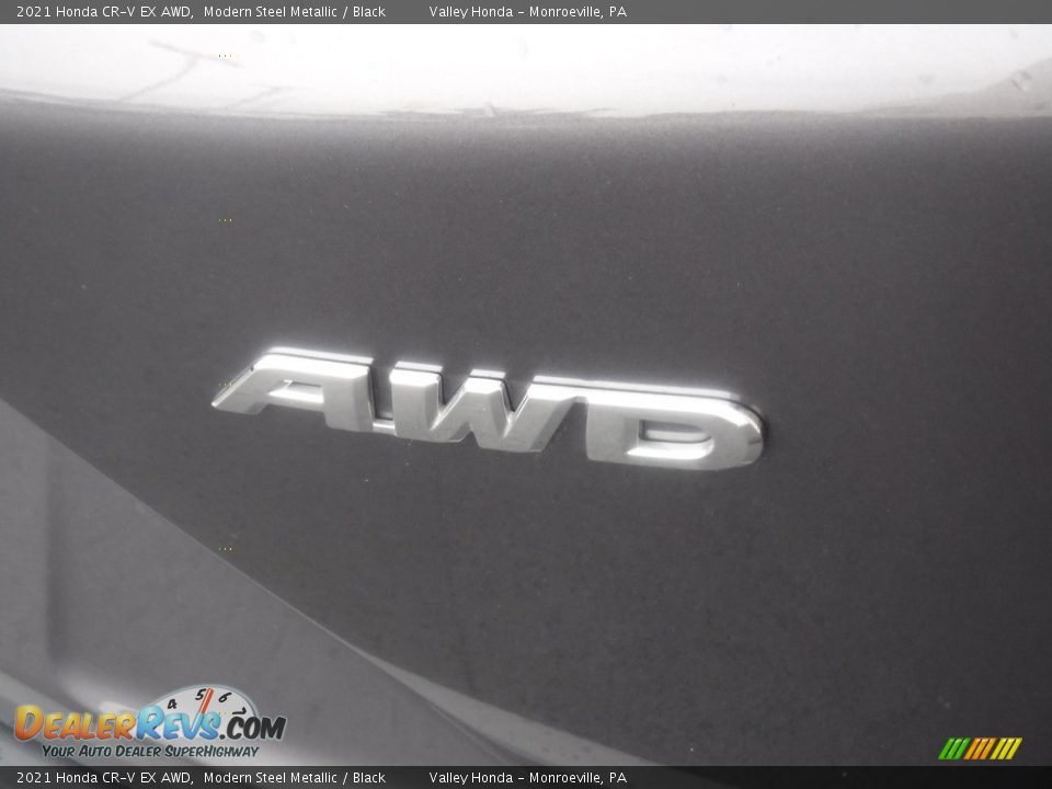 2021 Honda CR-V EX AWD Modern Steel Metallic / Black Photo #6