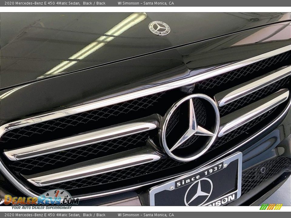 2020 Mercedes-Benz E 450 4Matic Sedan Black / Black Photo #30
