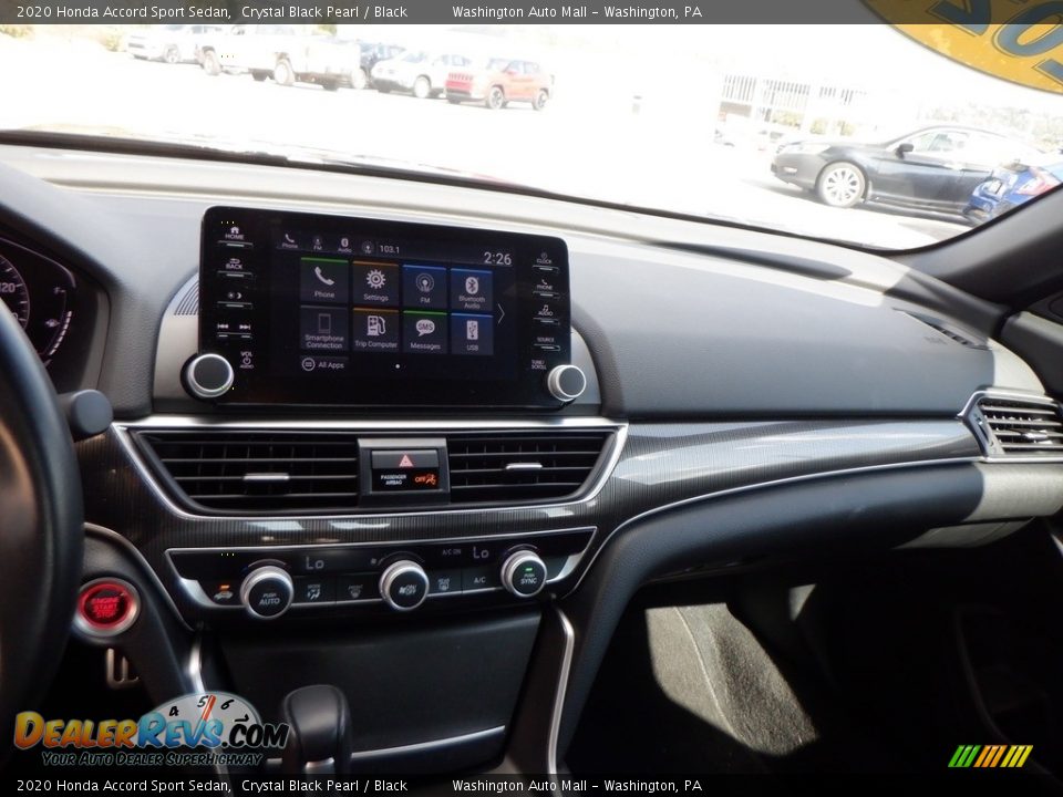 2020 Honda Accord Sport Sedan Crystal Black Pearl / Black Photo #3