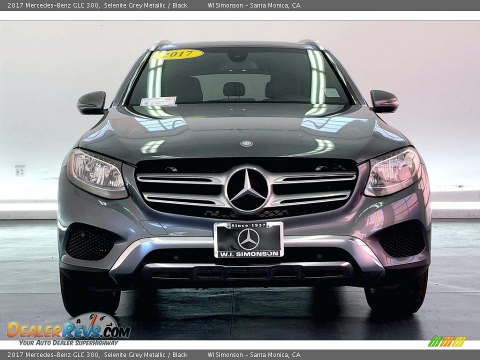 2017 Mercedes-Benz GLC 300 Selenite Grey Metallic / Black Photo #2