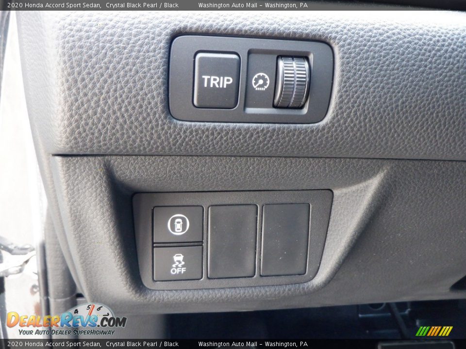 2020 Honda Accord Sport Sedan Crystal Black Pearl / Black Photo #8