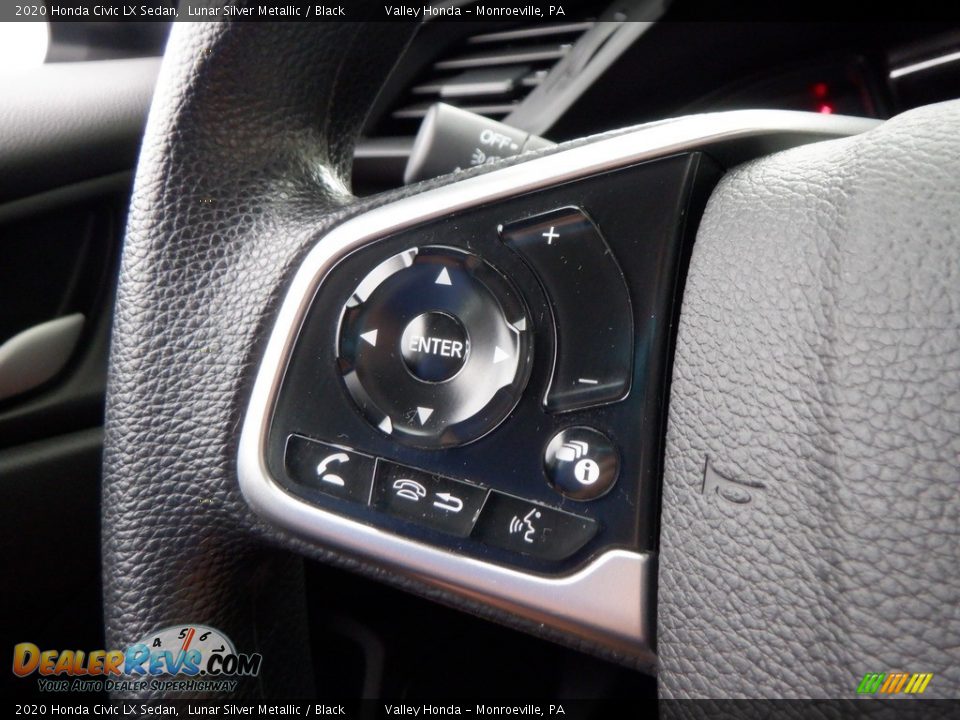 2020 Honda Civic LX Sedan Steering Wheel Photo #17