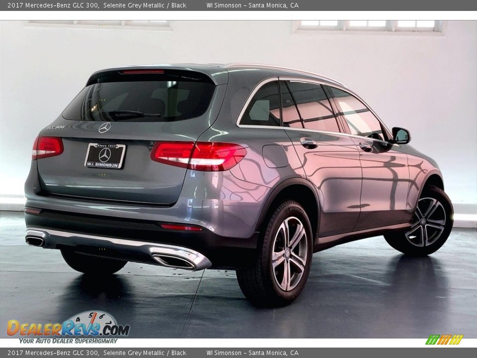 2017 Mercedes-Benz GLC 300 Selenite Grey Metallic / Black Photo #13