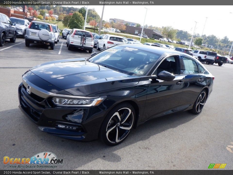 2020 Honda Accord Sport Sedan Crystal Black Pearl / Black Photo #13
