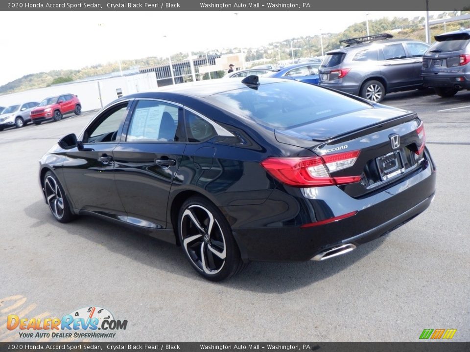 2020 Honda Accord Sport Sedan Crystal Black Pearl / Black Photo #15